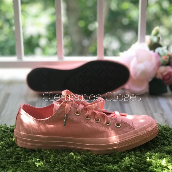 NWT Converse Adult Vulc Ctas Pure Peach🍑 W AUTHEN - Picture 2 of 8